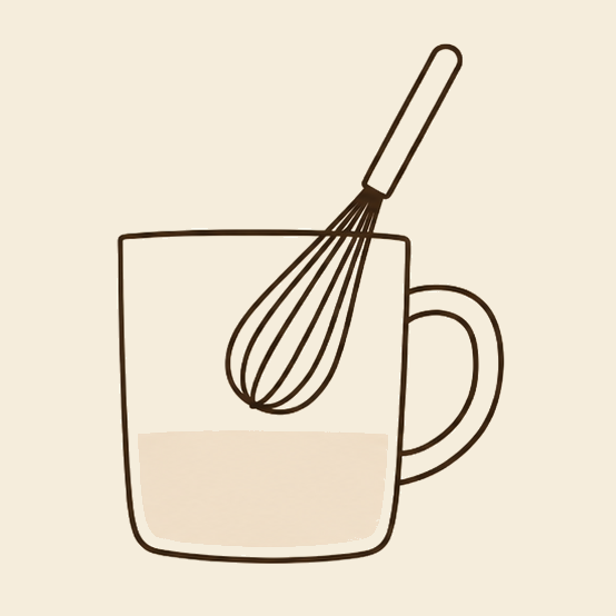 Whisk until smooth.