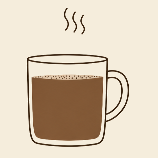 Pour in your coffee. Done.